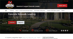 Desktop Screenshot of a1concretelevelingnorthernvirginia.com